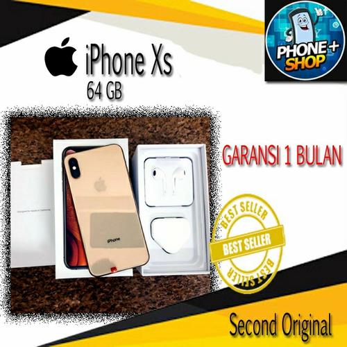 Gambar iphone xs 64gb second mulus ex internasional fullset - Grey dari phoneplus shop Jakarta Pusat Tokopedia