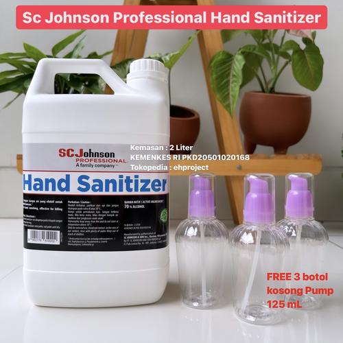 Foto Produk Hand Sanitizer ORI SC Johnson Professional Antibacterial gel 2 Liter dari ehproject
