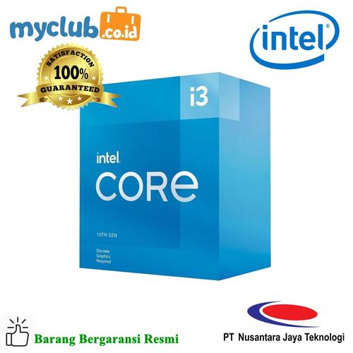 Foto Produk Intel CPU Processor Core i3-10105F 4.39GHz dari Myclub