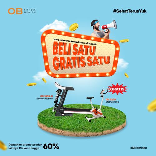 Foto Produk OB-1039AI Elektrik with Spring Shock FREE ONGKIR JABODETABEK dari OB FIT