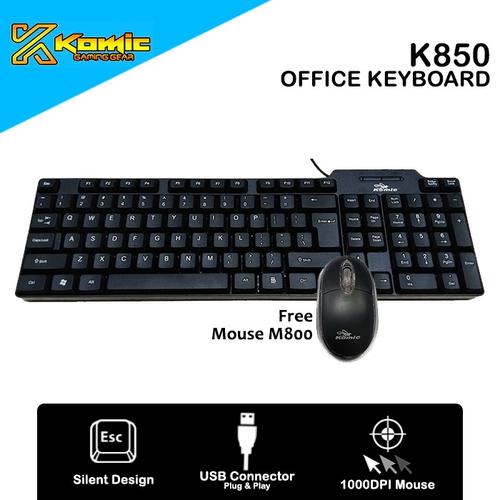 Foto Produk Keyboard Komic K850 dari Komic Official Store