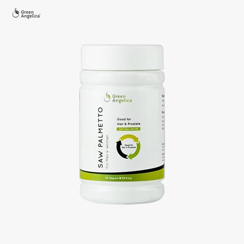 Foto Produk Green Angelica Suplemen Penumbuh Rambut Cepat Herbal Alami Saw Palmeto dari GreenAngelica Official