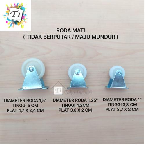 Foto Produk Roda Lemari Nakas Kecil Mati / Tas Troli Etalase Trolley Dorong Barang dari Toko Income