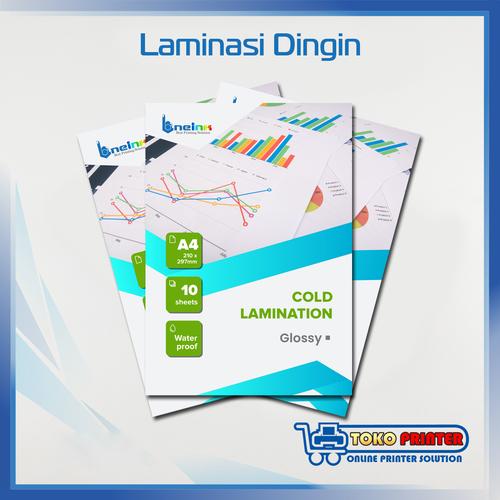 Gambar Sticker Laminasi Dingin Glossy dari Toko Printer Indonesia Tokopedia