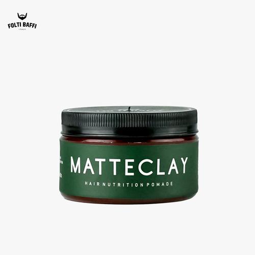 Foto Produk Pomade Matte Clay Penataan Rambut Dgn Hasil Tahan lama dari Folti Baffi Official