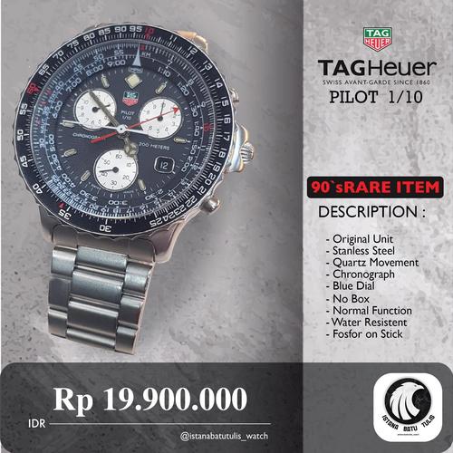 Jual Tag Heuer Pilot - Jakarta Pusat 