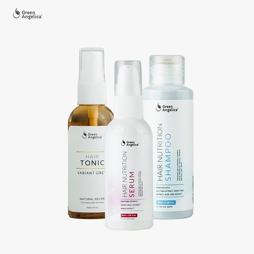 Foto Produk Penghitam Uban Permanen - Green Angelica Paket Penghilang Uban dari GreenAngelica Official