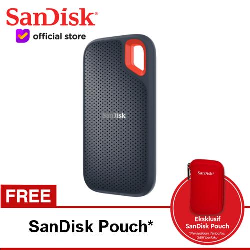 Foto Produk SanDisk Extreme Portable SSD V2 500GB 1050MB/s USB 3.2 dari SanDisk Official