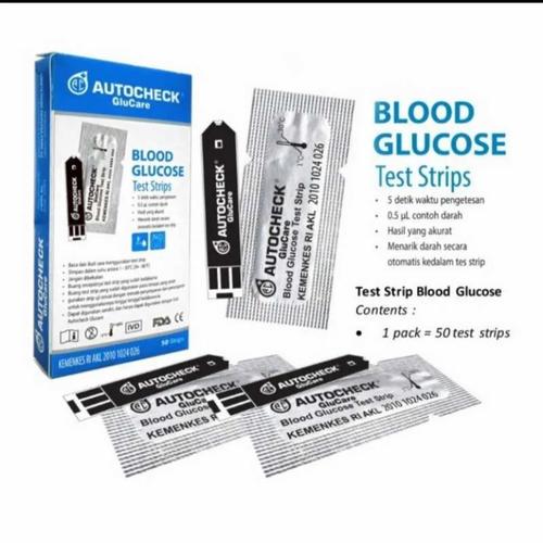 Gambar AUTOCHECK GLUCARE STRIP 50'S dari TokoTensi Kota Semarang Tokopedia