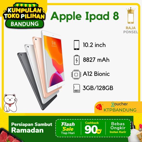 Foto Produk Apple iPad 8 / 8th Gen 2020 10.2 Inch 128GB Wifi only BNIB - Gold dari RajaPonselcom