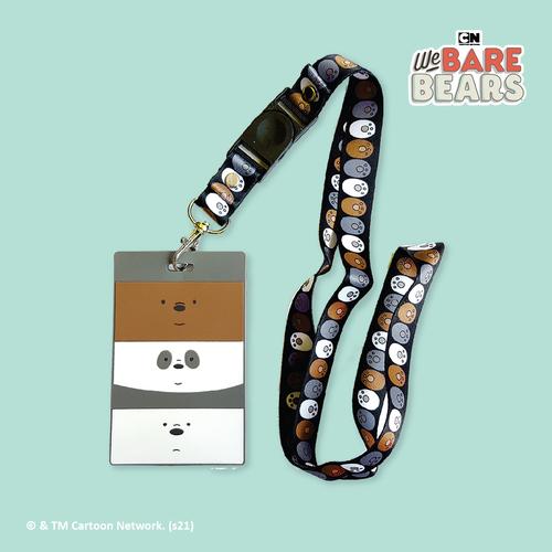 Foto Produk We Bare Bears ID Card Holder & Lanyard Set dari We Bare Bears ID