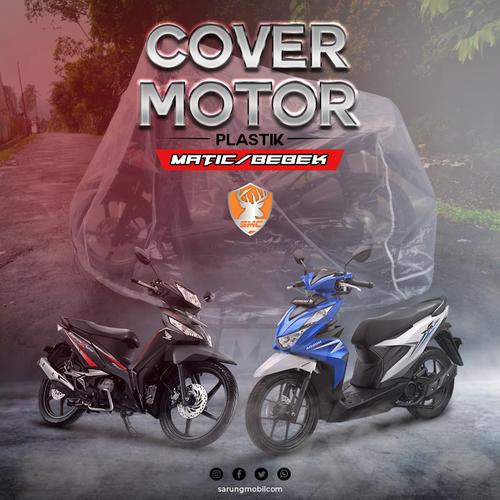 Gambar Sarung / Cover Motor Plastik Disposable - Bebek dari SarungMobilCom Kab. Bogor Tokopedia