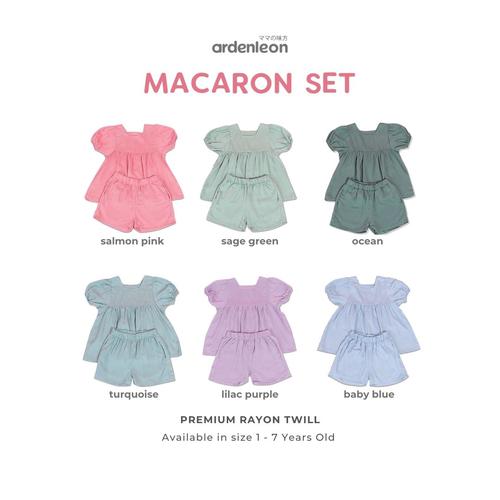 Foto Produk ARDENLEON Macaron Set - Turqoise, M dari ARDENLEON