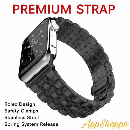 Jual Apple Watch Strap Series SE 6 5 4 3 2 1 STAINLESS STEEL ROLEX Premium  - 40mm - Jakarta Selatan - AppShoppe | Tokopedia
