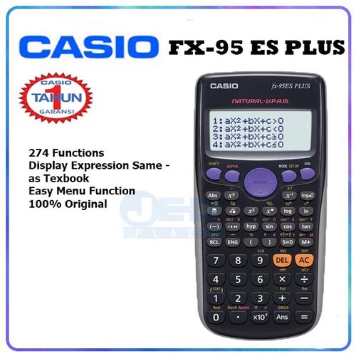 Foto Produk KALKULATOR CASIO FX 95ES PLUS dari JED PLAZA