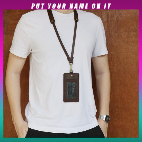 Foto Produk NAME TAG-LANYARD 201 BROWN - Cokelat dari TFG (Taylor Fine Goods)