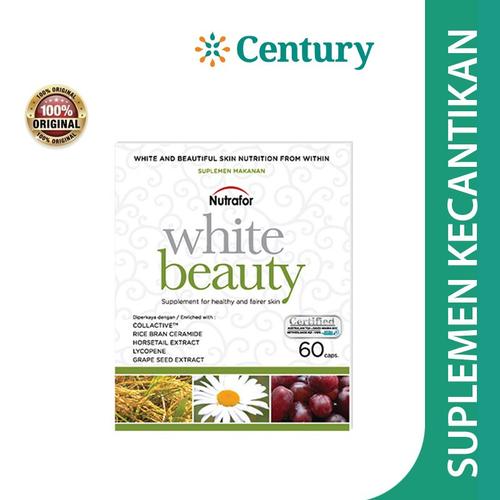 Jual Nutrafor White Beauty 60 Caps Vitamin Kulit Suplemen Kulit Kab Tangerang Century Healthcare Tokopedia