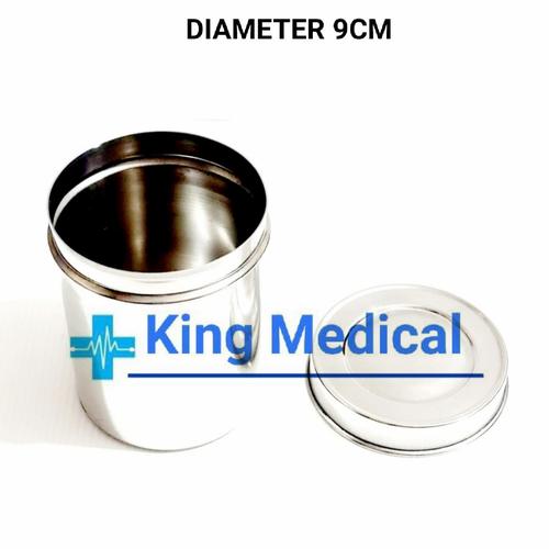 Jual Cotton Ball Container/Tempat Kapas Bulat,Kasa Tampon Gigi& Kasa