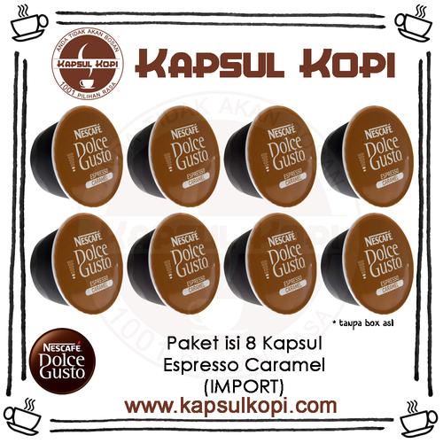 Jual Paket 8 Kapsul Espresso Caramel 