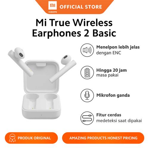 Foto Produk Xiaomi Official Mi True Wireless TWS Earphones 2 Basic Earphone dari Xiaomi Official Store