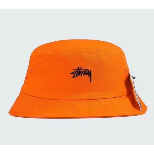 Jual STUSSY STOCK BUCKET HAT ORANGE 