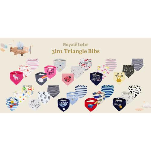 Jual Royale Bebe Bib Bayi 3in1 Bib Segitiga Pink Unicorn Jakarta Utara Royale Bebe Id Tokopedia