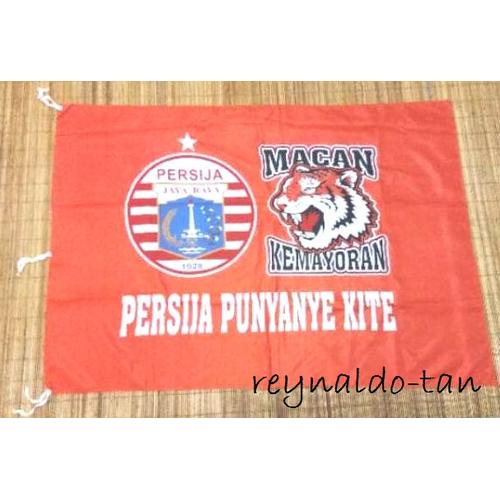 Foto Produk Bendera Persija Macan uk 75x115 cm Sepak Bola 75 x 115 cm dari reynaldo-tan