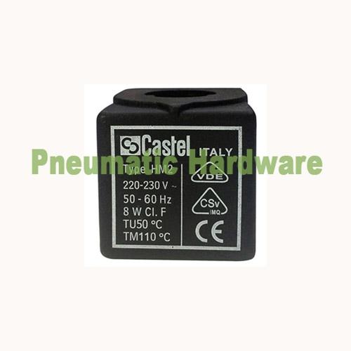 Jual 9100/RA6 9100 / RA6 Type HM2 220V 8W Coil Castel Solenoid KG79 ...