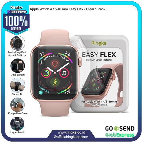 Foto Produk Ringke Apple Watch 4 Watch 5 Easy Flex Screen Protector Anti Gores - 40mm dari Official Ringke Partner