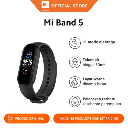 Foto Produk Xiaomi Official Miband 5 Mi Band Smartband Smartwatch Smart Band dari Xiaomi Official Store