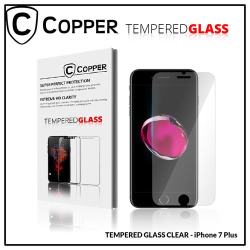 Gambar iPhone 7 Plus - COPPER TEMPERED GLASS FULL CLEAR dari Copper Indonesia undefined Tokopedia