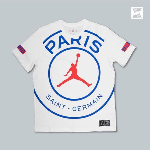 Promo PSG Jordan x PSG Logo Tee White 