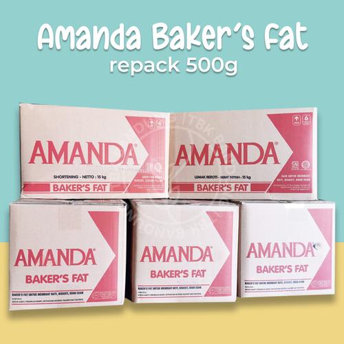 Foto Produk Amanda Bakers Fat Mentega Putih Repack 1000 gr - 500 dari TBK Bandung