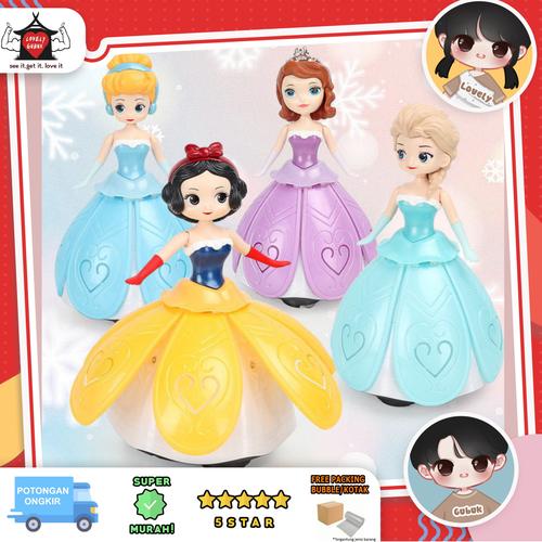 Foto Produk Mainan ice princess dancing, Mainan putri gerak putar, Didai princess - Sofia dari Lovely Gubuk