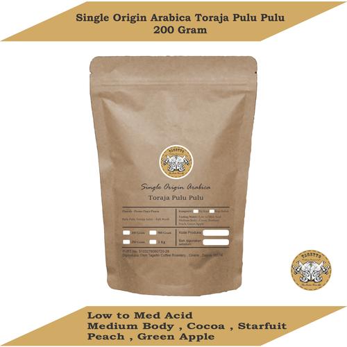 Gambar KOPI ARABIKA TORAJA PULU PULU 200GR BIJI KOPI ATAU KOPI BUBUK - BUBUK HALUS dari TAGETTO COFFEE Kota Depok Tokopedia