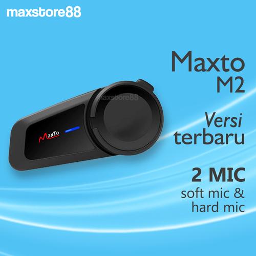 Foto Produk Maxto M2 Intercom Bluetooth Helm 6 Rider Original dari maxstore88
