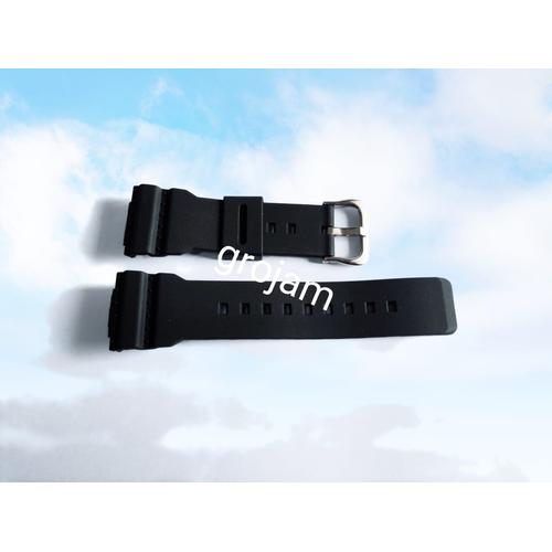 Foto Produk STRAP TALI JAM CASIO BABY-G BABY G BA 110 BA-110 BA110 BA 111 BA 112 - Hitam dari grojam