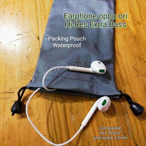 pack pouch waterproof headset oppo Reno 