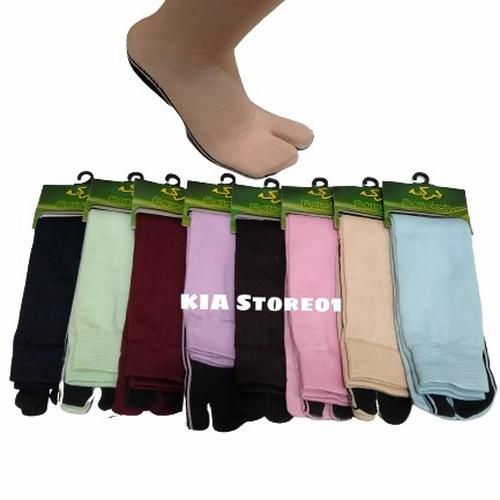 Gambar KAOS KAKI JEMPOL POLOS MULTI WARNA/ KAUS KAKI WANITA MUSLIMAH - random dari kia store01 Jakarta Timur Tokopedia
