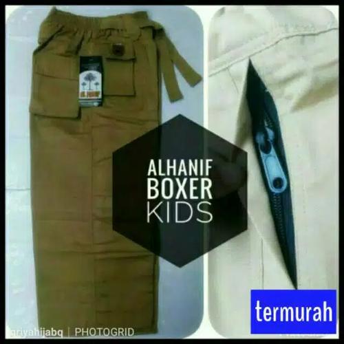 Foto Produk Celana Sirwal Anak Boxer XXL Al Hanif - navy dari griyahijabq