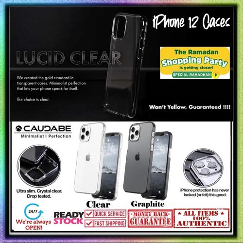 Foto Produk Case iPhone 12 Pro Max 12 Pro Mini Caudabe LUCID Ultra Thin Slim - 12 Pro Max, Clear dari Spigen Indonesia