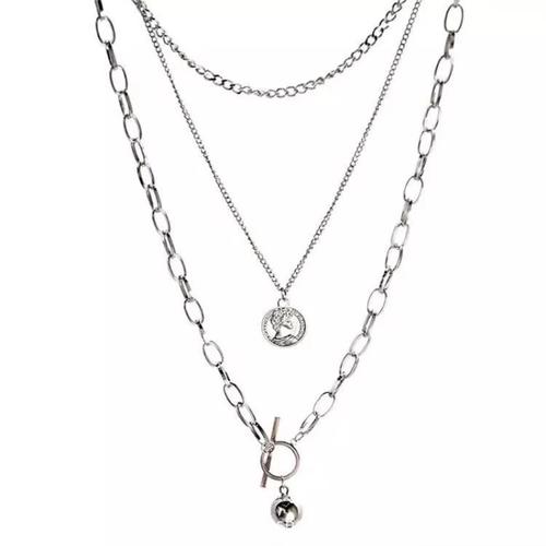 layer Three-layer Necklace 