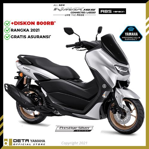 Foto Produk DETA-Yamaha ALL NEW NMAX ABS 2021 (OTR JADETABEK) Sepeda Motor - Silver dari DETA Yamaha Group