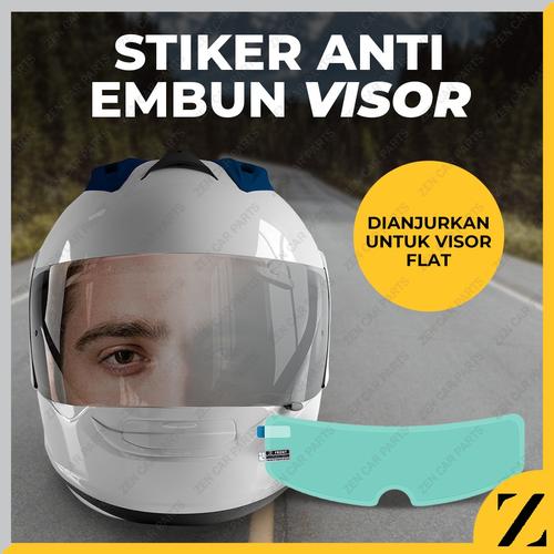 Foto Produk Anti Fog Helm Film Anti Kabut Visor Dalam Helm Air Hujan Clear Bening dari Zen Car Parts