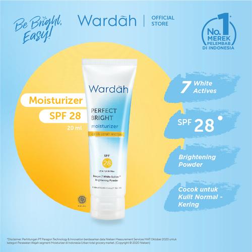 Foto Produk Wardah Perfect Bright Moisturizer SPF 28 20 ml dari Wardah Official