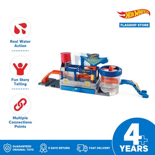 Foto Produk Hot Wheels Mega Car Wash - Mobil Mainan Anak dari Hot Wheels Flagship