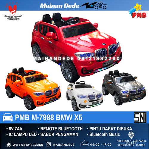 Foto Produk Mainan Anak Mobil Aki BMW PMB 9188 - Putih dari Mainan Anak Dede
