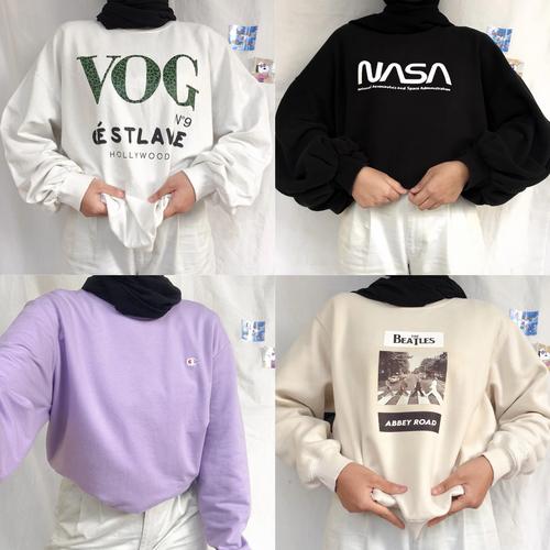 Jual Crewneck Oversize Thrift Semarang 