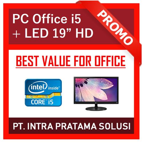 Foto Produk PC Rakitan Core i5 Lengkap (Siap Pakai, untuk Office / Admin) - 1TB dari PT. Intra Pratama Solusi