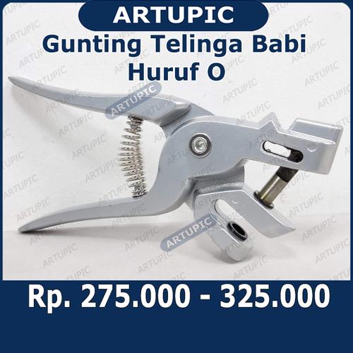 Foto Produk Gunting Telinga Babi Huruf O Tang Kuping Babi Pig Ear Notcher Scissors dari ArtupicPeralatanPeternak